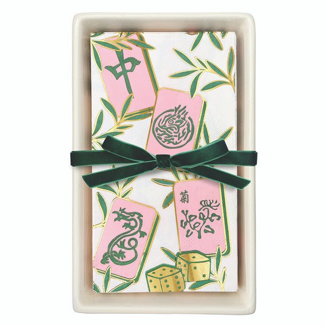 Guest Towel Napkin With Tray - Bella Boutique