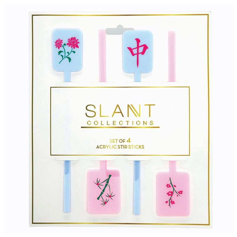 Acrylic Stir Sticks Mahjong - Bella Boutique