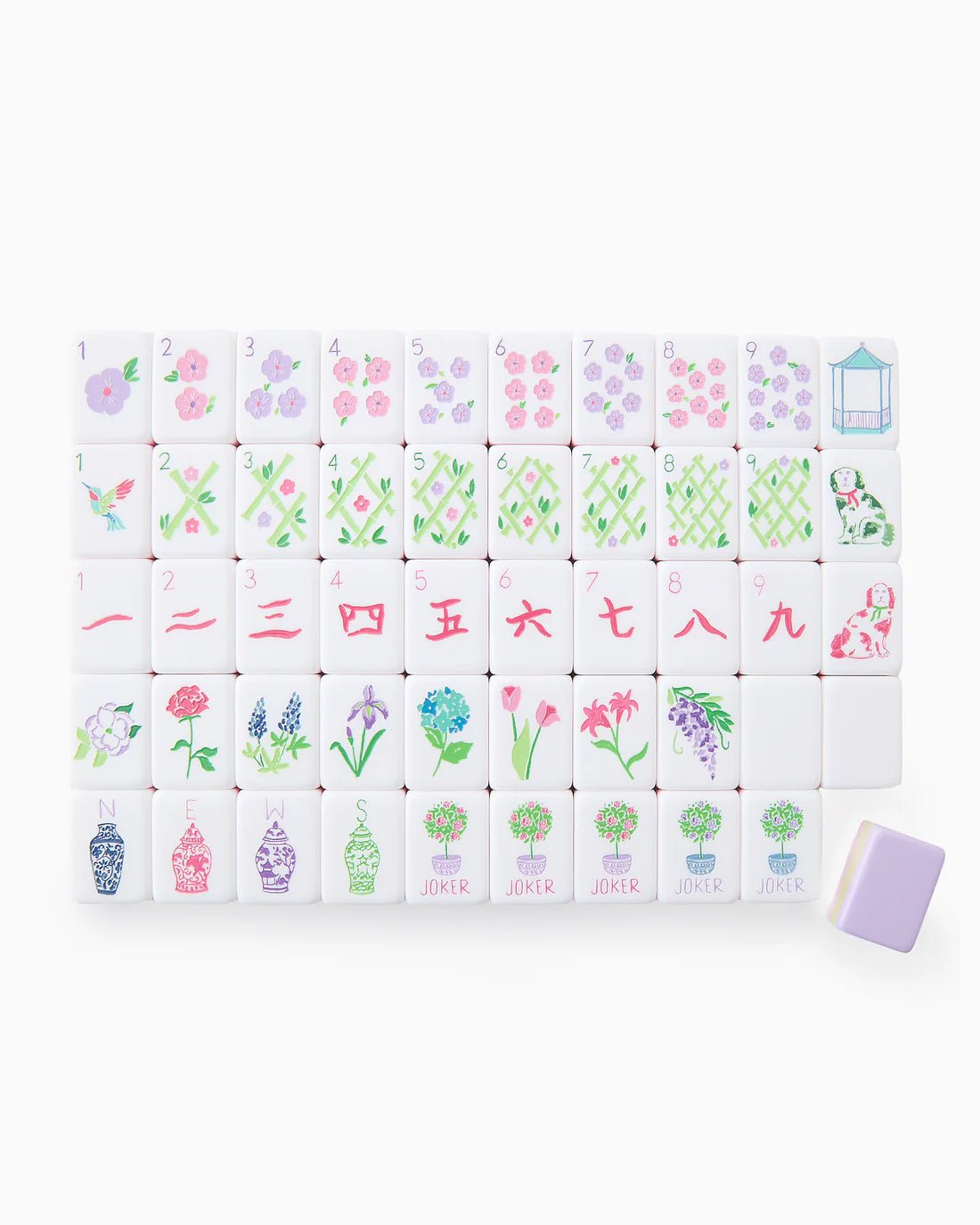 Birdie Oh My Mahjong Tiles - Bella Boutique