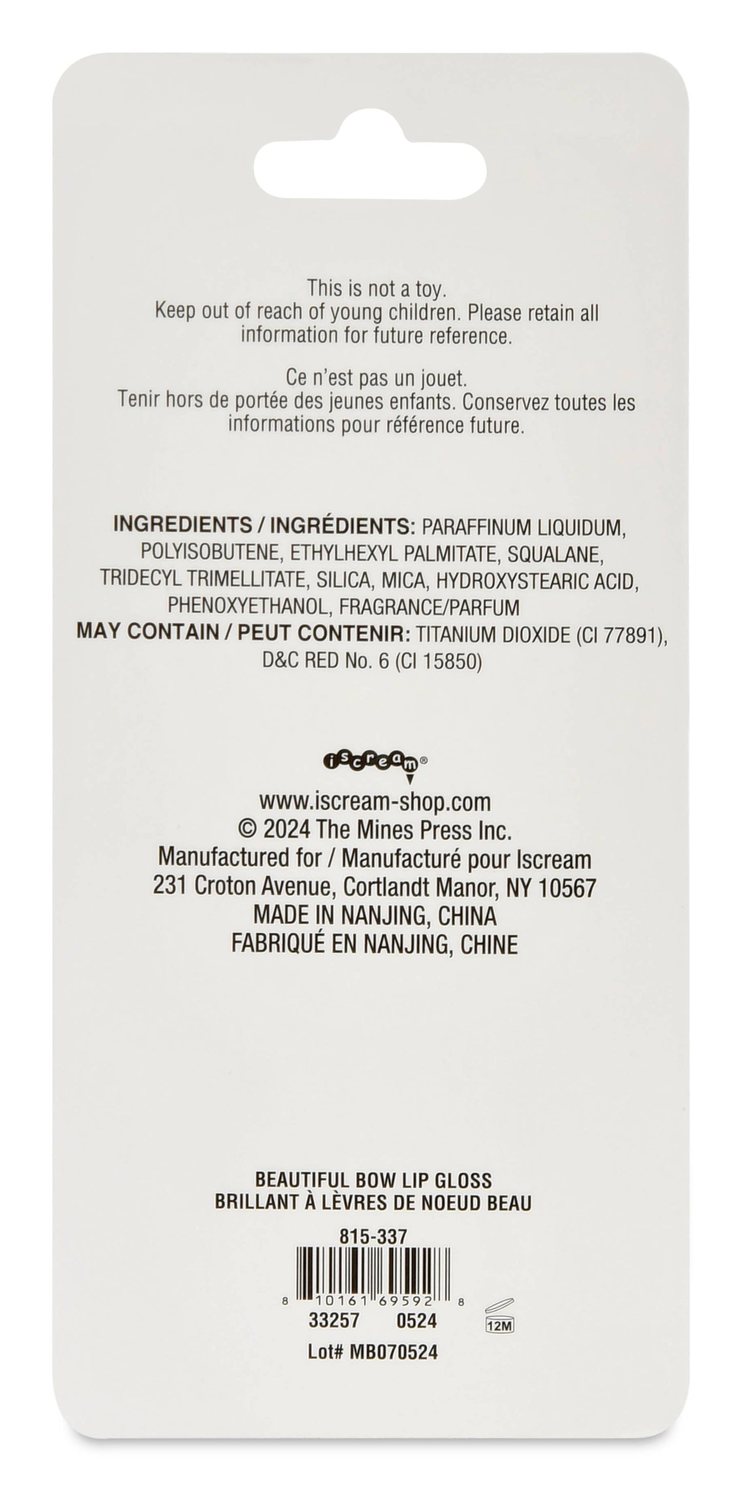 BEAUTIFUL BOWS LIP GLOSS - Bella Boutique