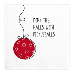 Dink The Halls Cocktail Napkins