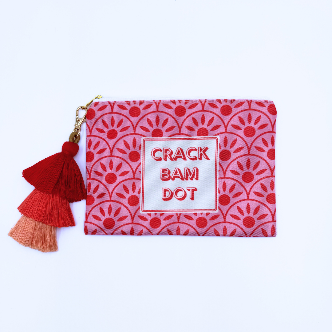 Mahjong Card & Accessory Bag | Fits Oversized League Cards & Mini 20mm Mahjong Tile Sets