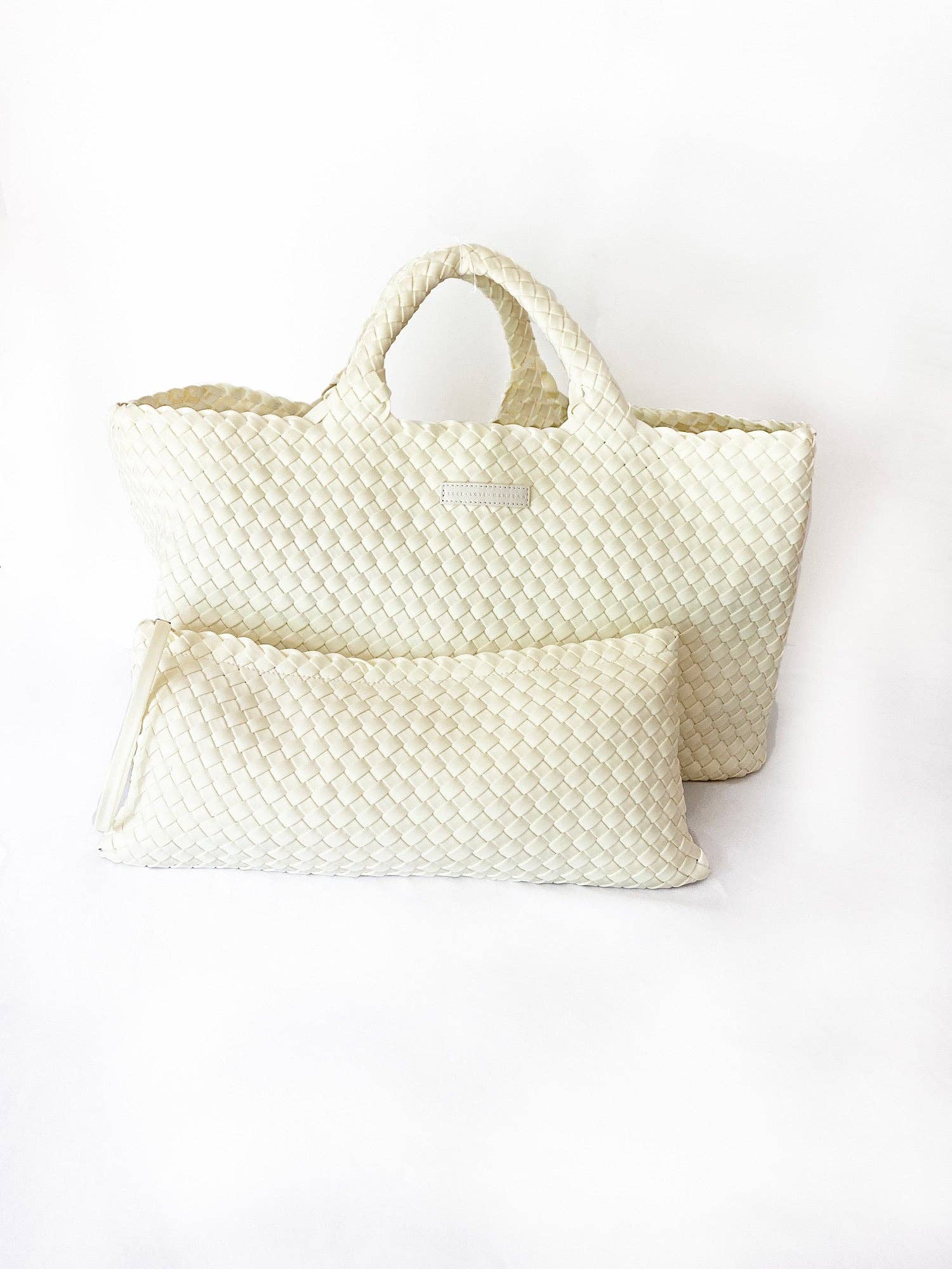 Woven Mahjong Carryall - Bella Boutique