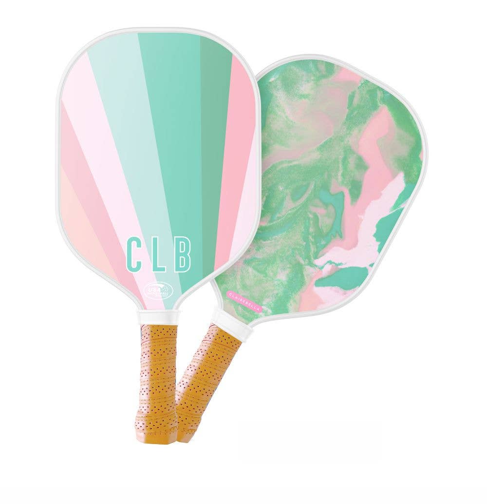 Pickleball Paddle - Marble/Burst (Monogram It!)
