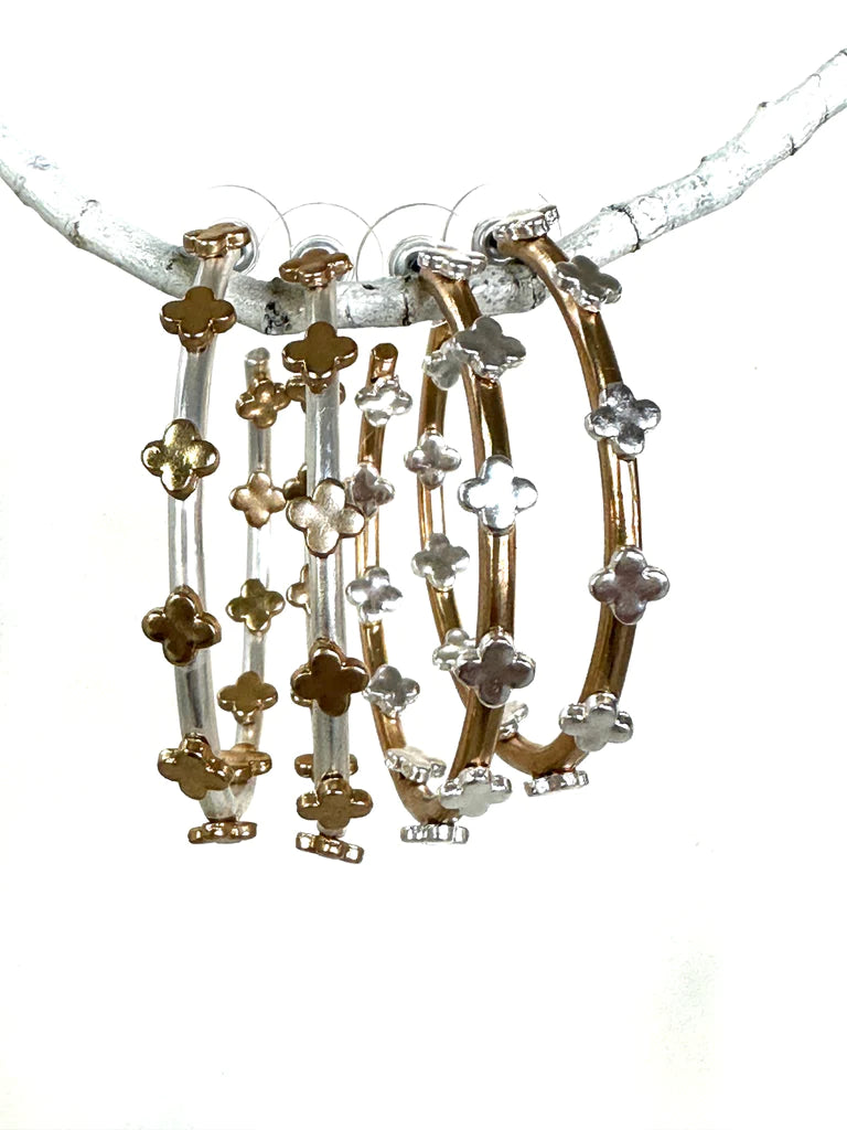 CV DESIGNS CLOVER HOOPS