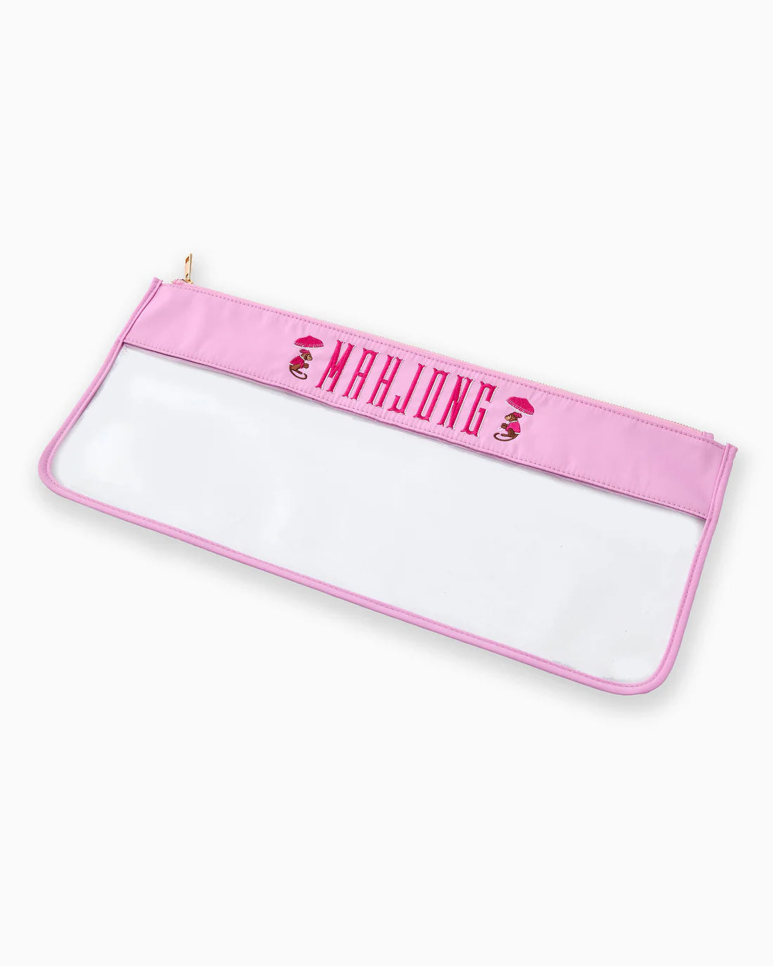 Stitched Oh My Mahjong Tile Zip Bags