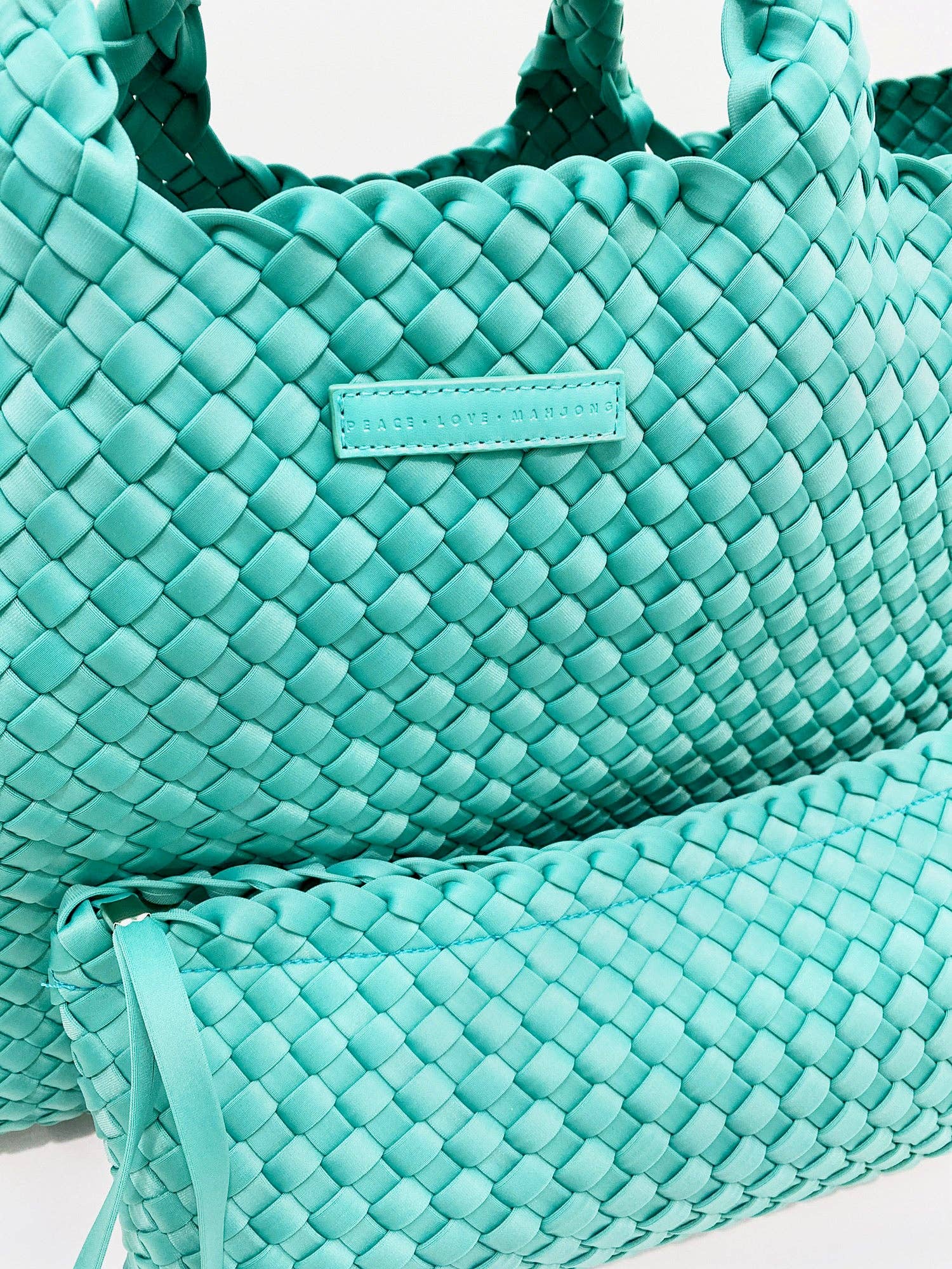 Woven Mahjong Carryall - Bella Boutique