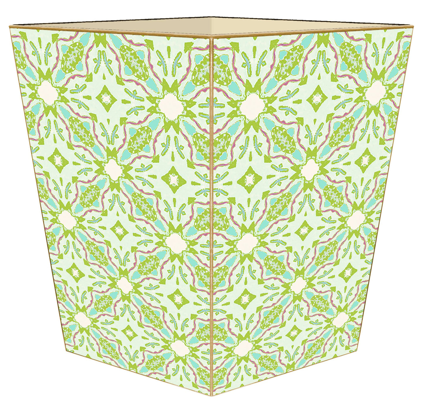WB7832-Lagos Green by Laura Park Wastepaper Basket