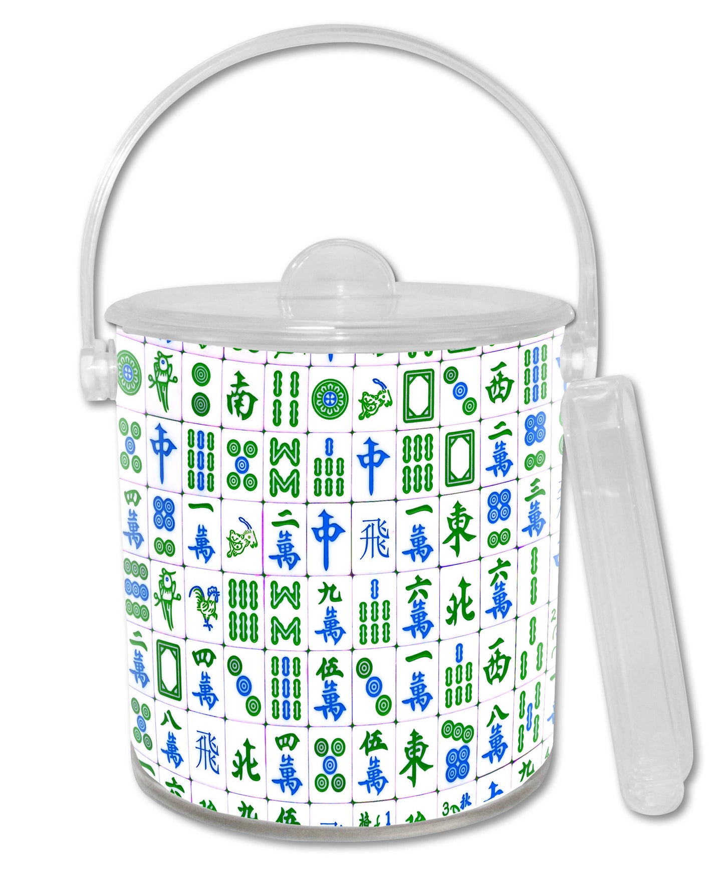IB6661-Blue and Green Ice Bucket - Bella Boutique