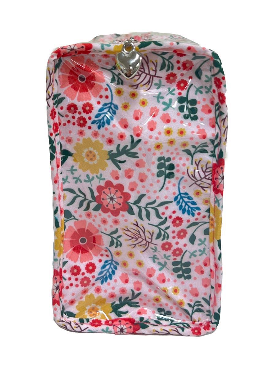 Box Cosmetic Bag - Posies - Bella Boutique