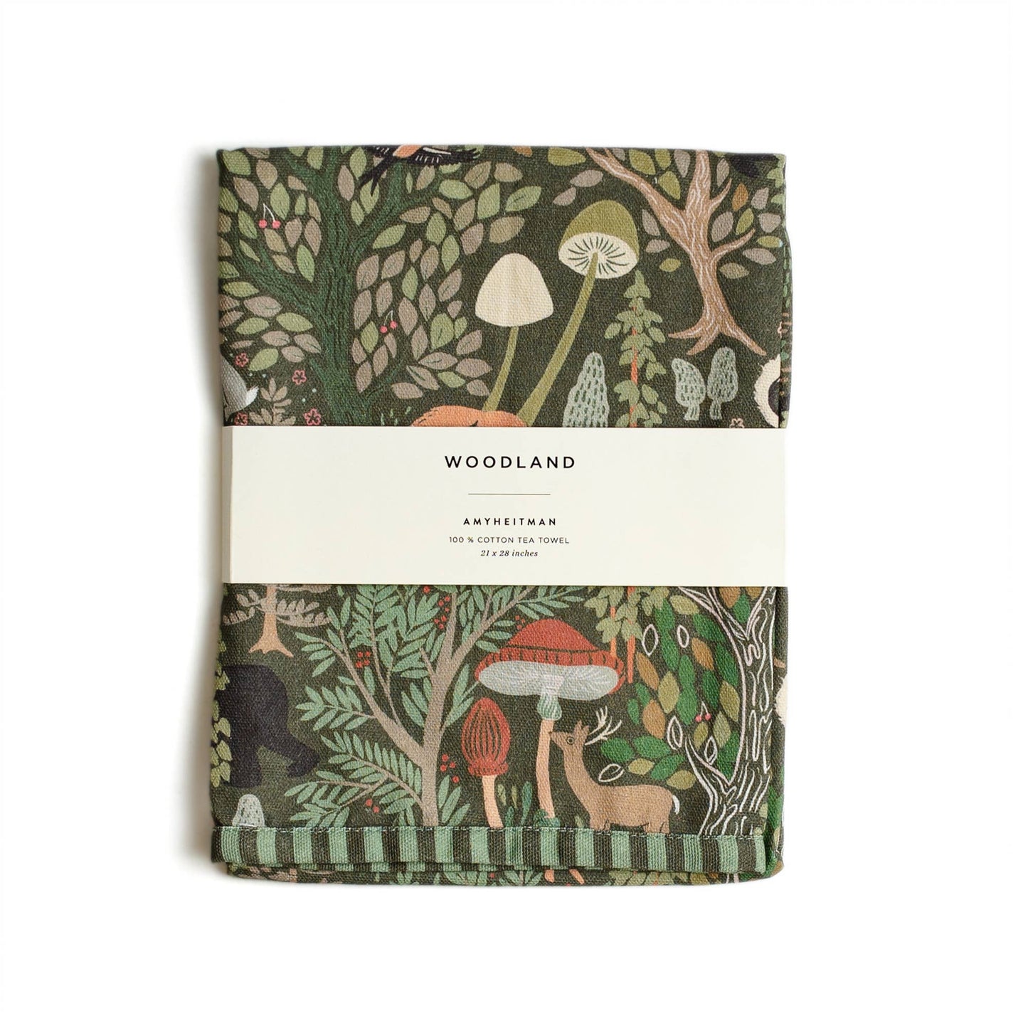 Woodland Tea Towel - Bella Boutique