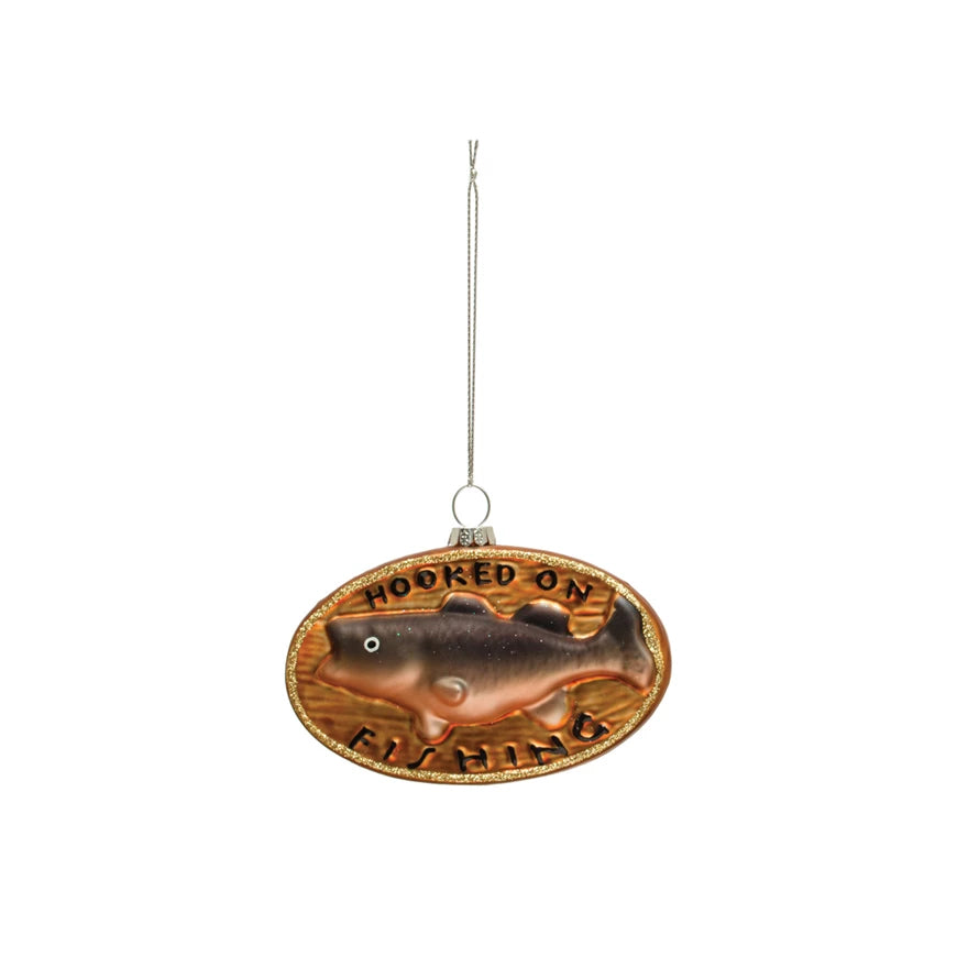 Fish Ornament Glitter
