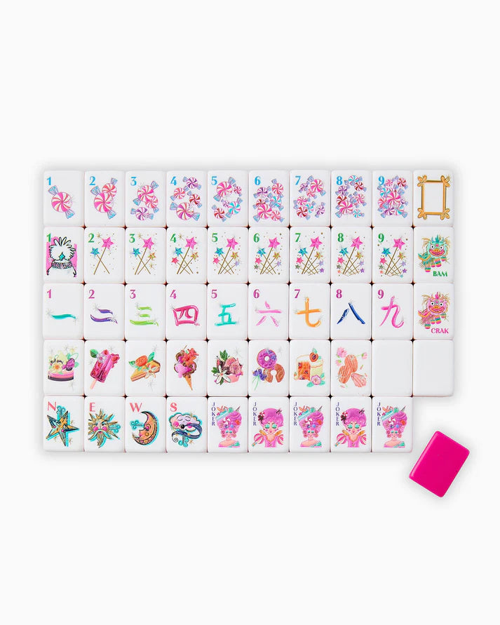 Glitterville Oh My Mahjong Tiles