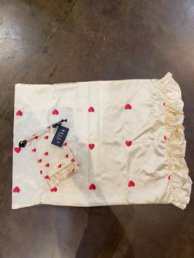 Bella Sleep Spa Heart Pillow Case
