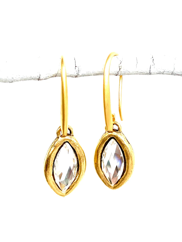 CV DESIGNS MARQUIS CRYSTAL DROPS
