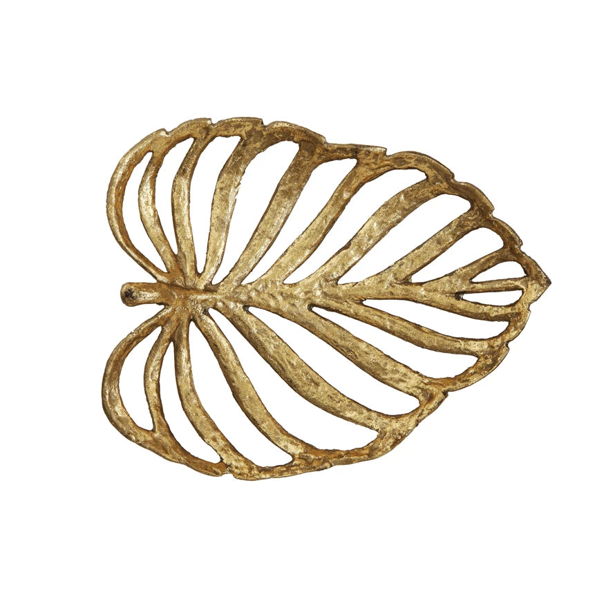 Gold Fern Leaf