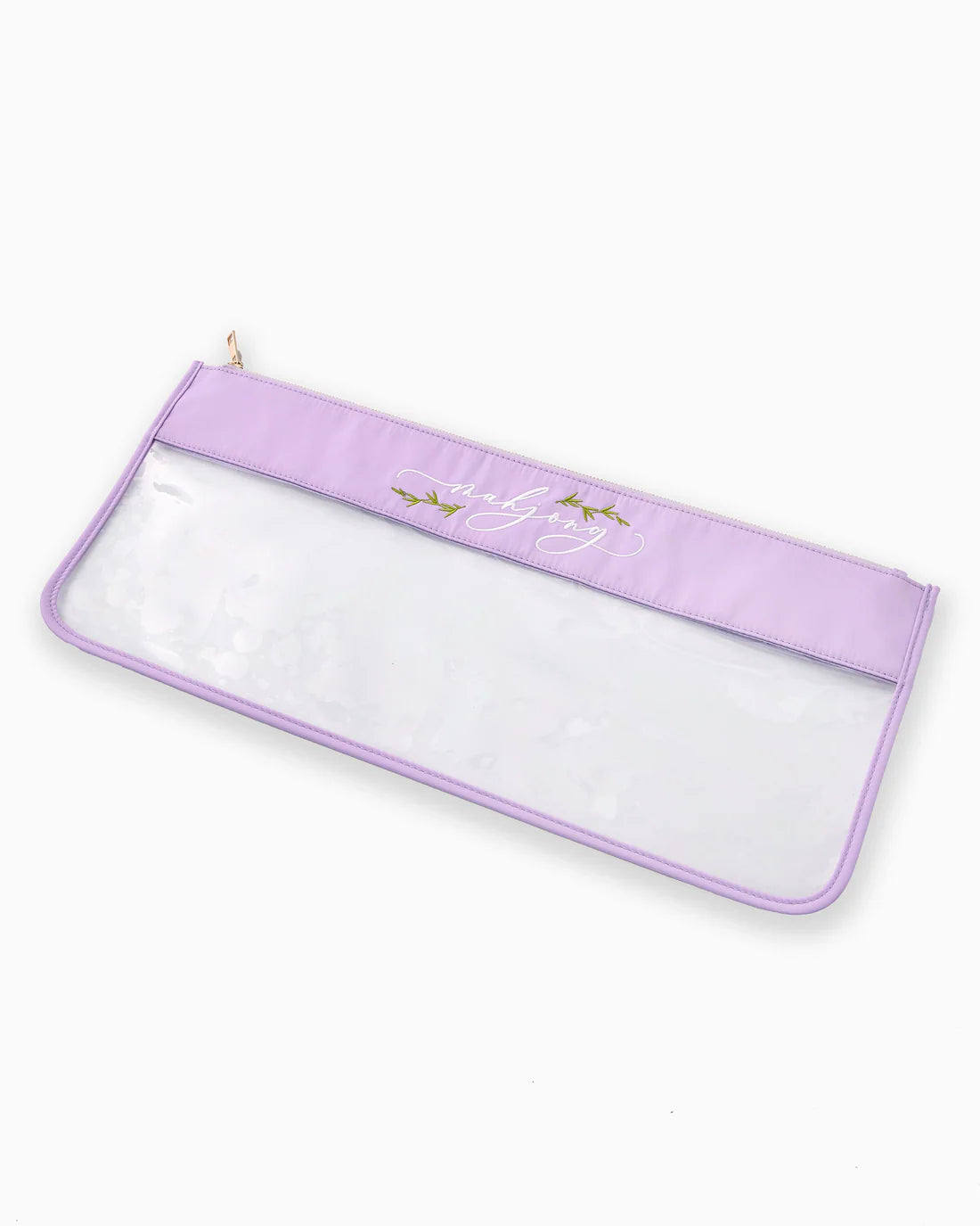 Stitched Oh My Mahjong Tile Zip Bags