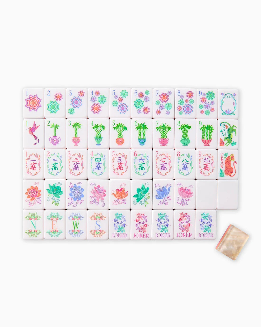 Pearlescent Oh My Mahjong Tiles