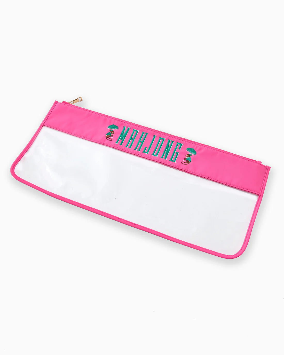 Stitched Oh My Mahjong Tile Zip Bags