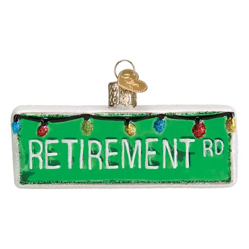 Old World Christmas Happy Retirement