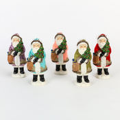 Santa Fabric Figurine