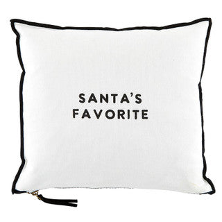 Bella IL Fiore Santa's Favorite Pillow