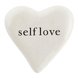 Self Love Ceramic Heart