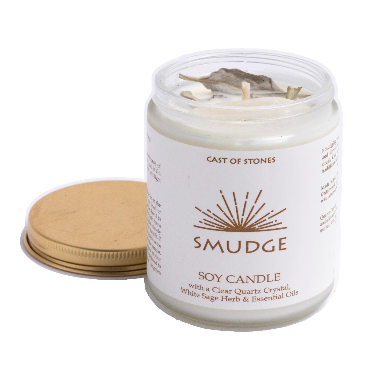 Cast of Stones Candle Smudge