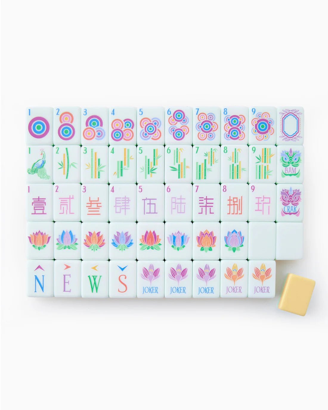 Sorbet Oh My Mahjong Tiles - Bella Boutique