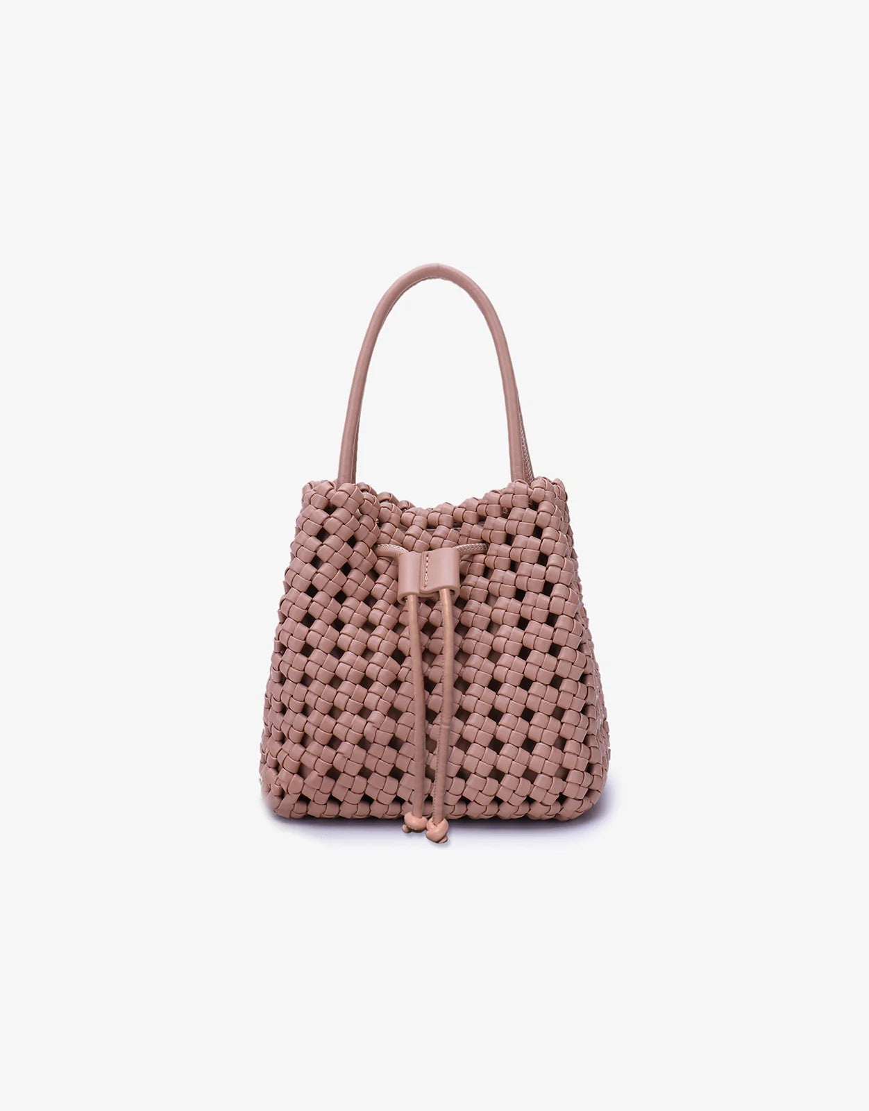 Perrie Bucket Mini Woven Tote - Bella Boutique