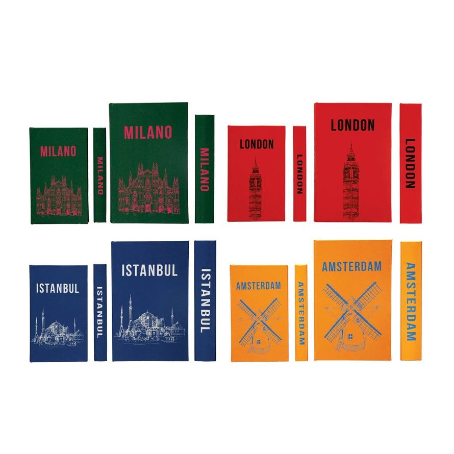 Wooden Book Boxes set of 2