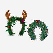Reindeer Wreath Headband