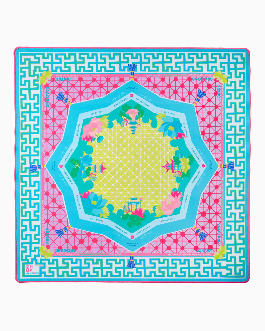 Zen Glow Oh My Mahjong Mat - Bella Boutique