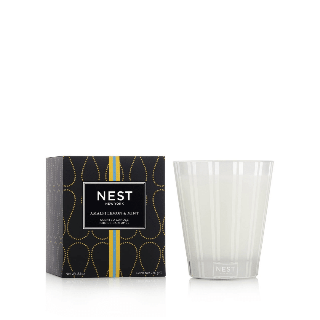 Amalfi Lemon & Mint Classic Candle - 8.1 oz. - Bella Boutique