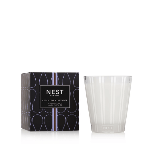 Cedar Leaf & Lavender Classic Candle - 8.1 oz. - Bella Boutique
