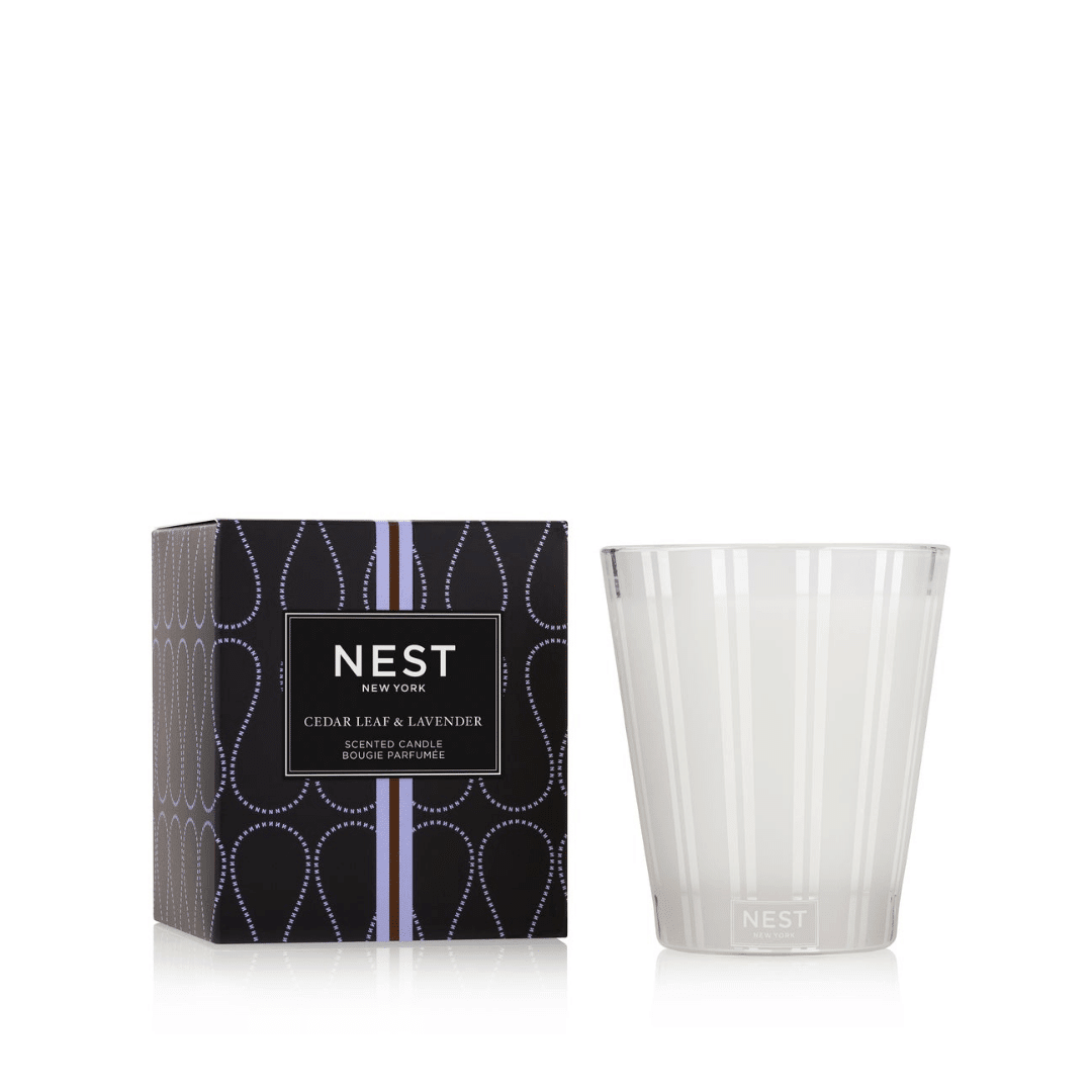 Cedar Leaf & Lavender Classic Candle - 8.1 oz. - Bella Boutique