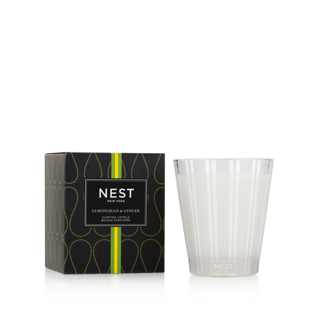 Lemongrass & Ginger Classic Candle - 8.1 oz. - Bella Boutique