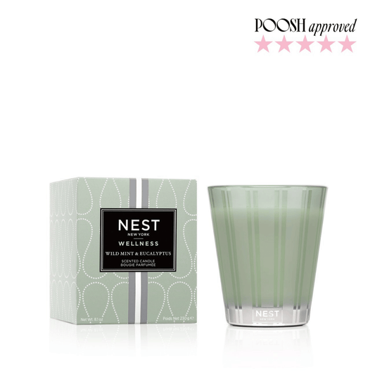 Wild Mint & Eucalyptus Classic Candle - 8.1 oz. - Bella Boutique