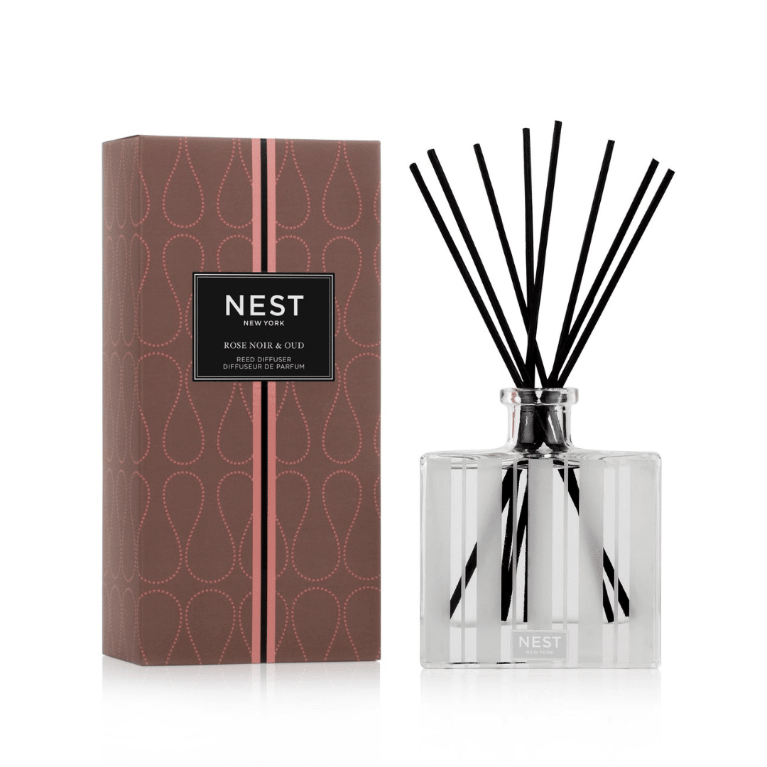 Rose Noir & Oud Reed Diffuser - 5.9 fl. oz. - Bella Boutique