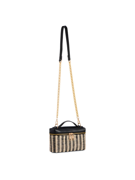 Riley Shoulder Bag Black - Bella Boutique