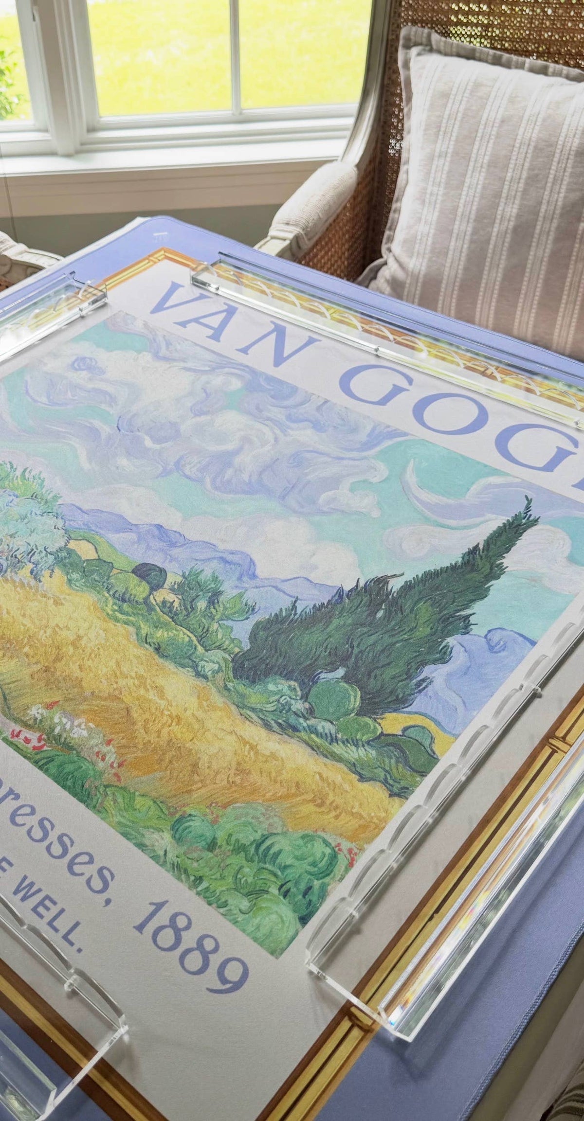 NEOPRENE Van Gogh Reversible Mahjong Mat – Starry Museum - Bella Boutique