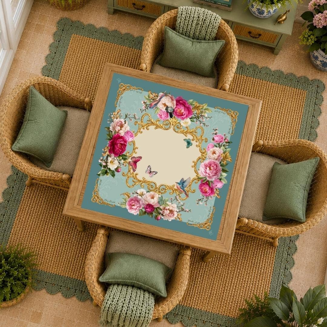 Mahj in Bloom Mahjong Mat - Bella Boutique
