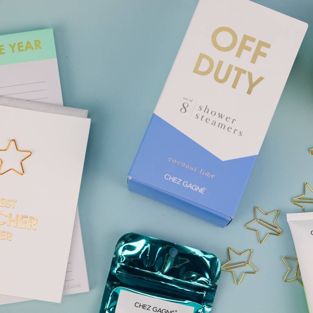 Off Duty - Aromatherapy Shower Steamers - Coconut Lime - Set of 8 - Bella Boutique