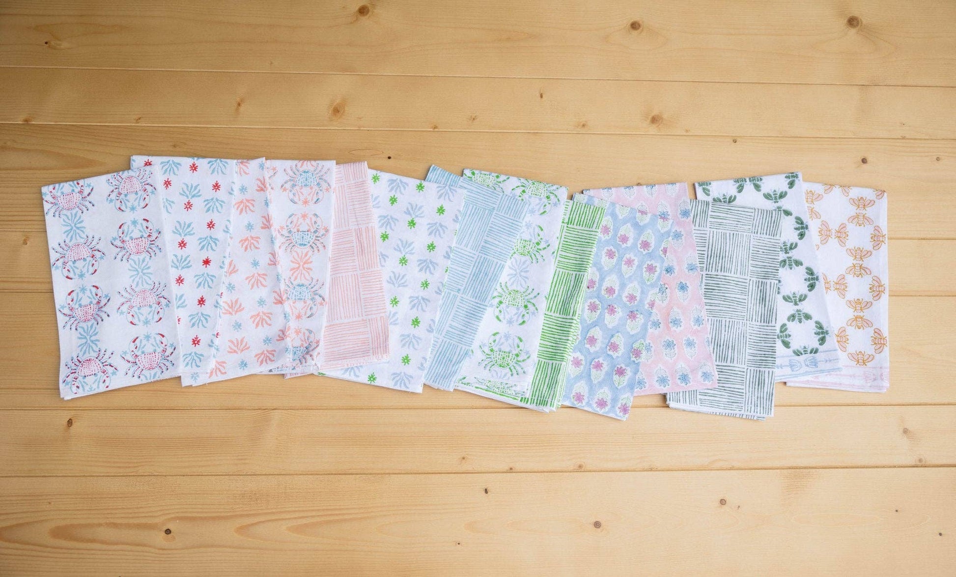 Tea Towel - Honeybees - Sage - Bella Boutique