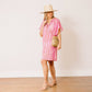 Orchid Pinstripe Cove Cover-Up - Bella Boutique