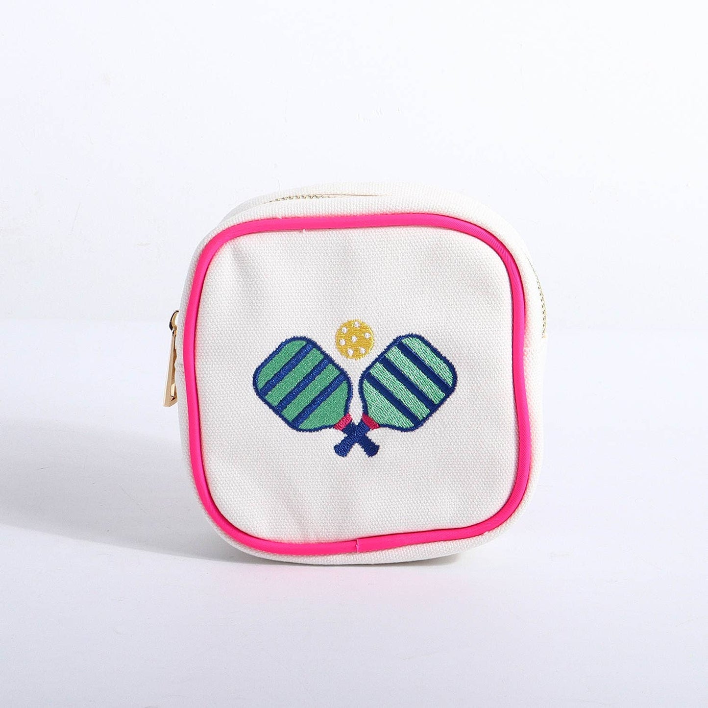 Small Pickleball Cosmetic Bag - Bella Boutique