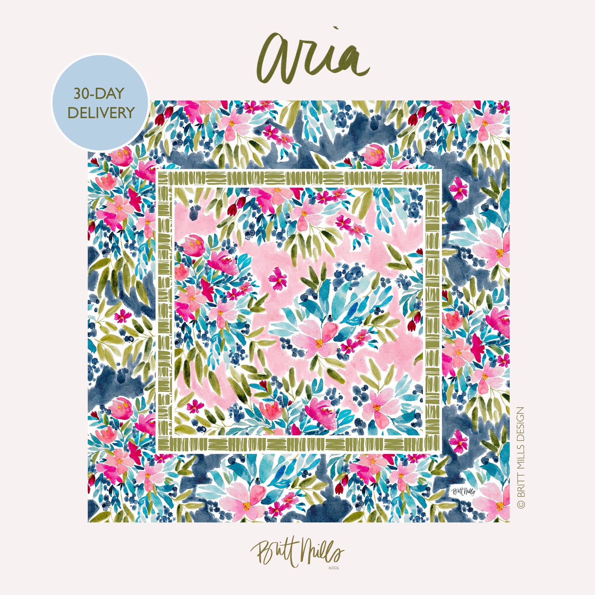 Britt Mills Mahjong Mats - MULTIPLE PRINTS (Non-Neoprene) - Bella Boutique