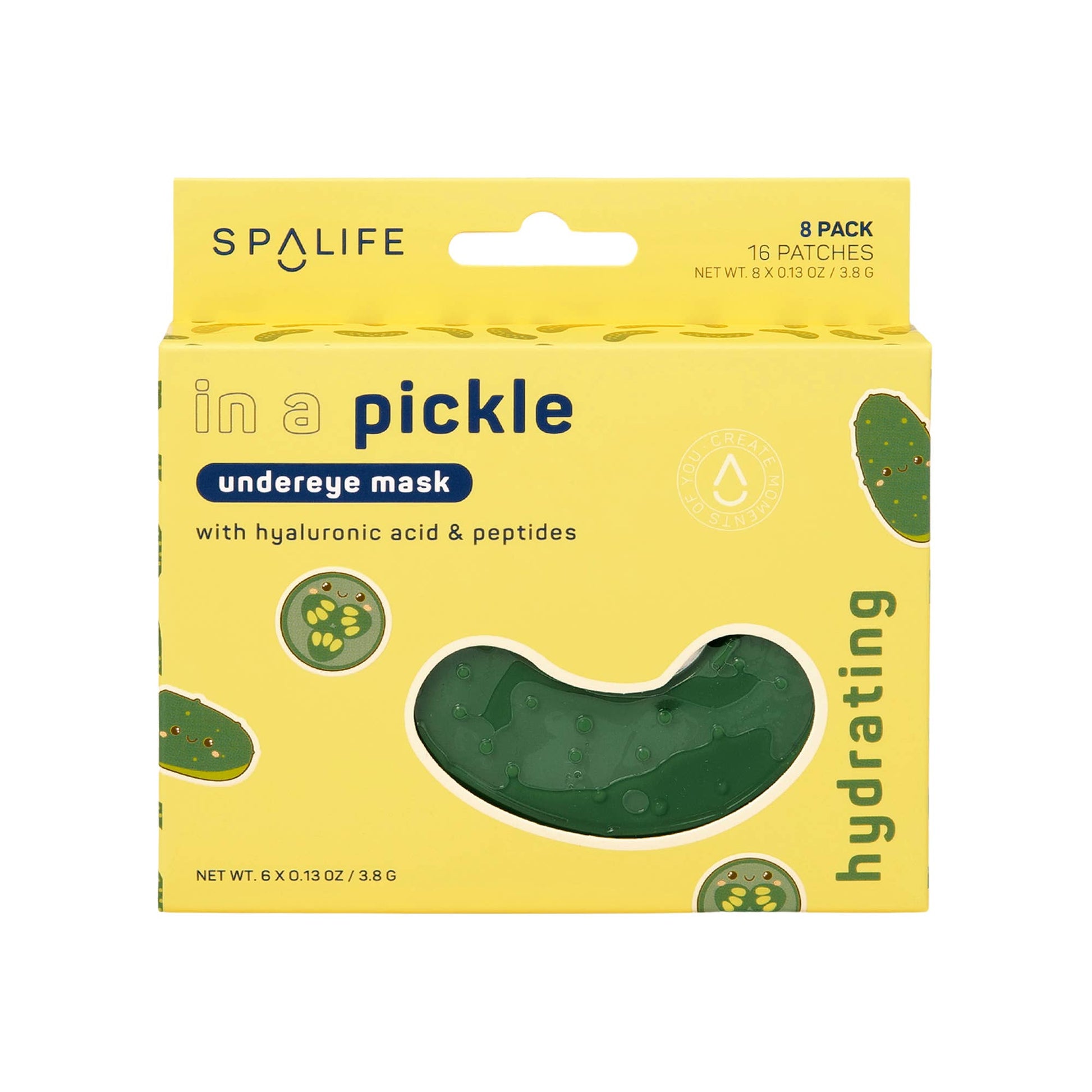 In a Pickle Hydrating Undereye Masks - 8 Pairs - Bella Boutique
