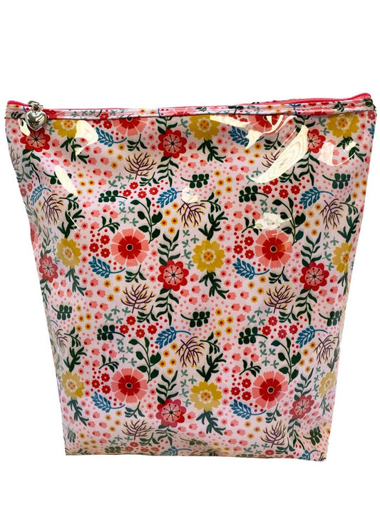 Cosmetic Bag (Large) - Posies - Bella Boutique