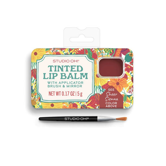 Garden Splash Tinted Lip Balm & Brush Set - Bella Boutique